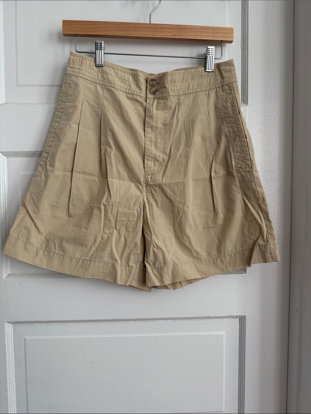 Madewell Khaki Cotton Shorts